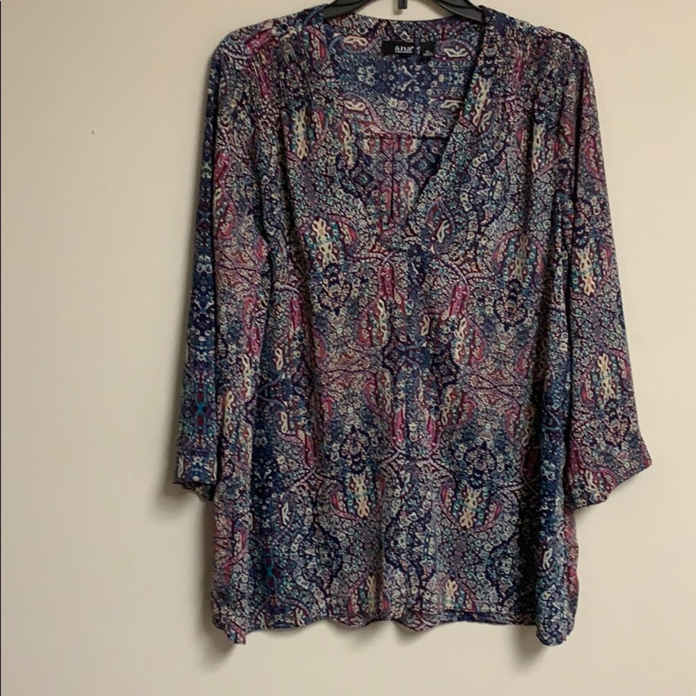 3/4 length blouse
